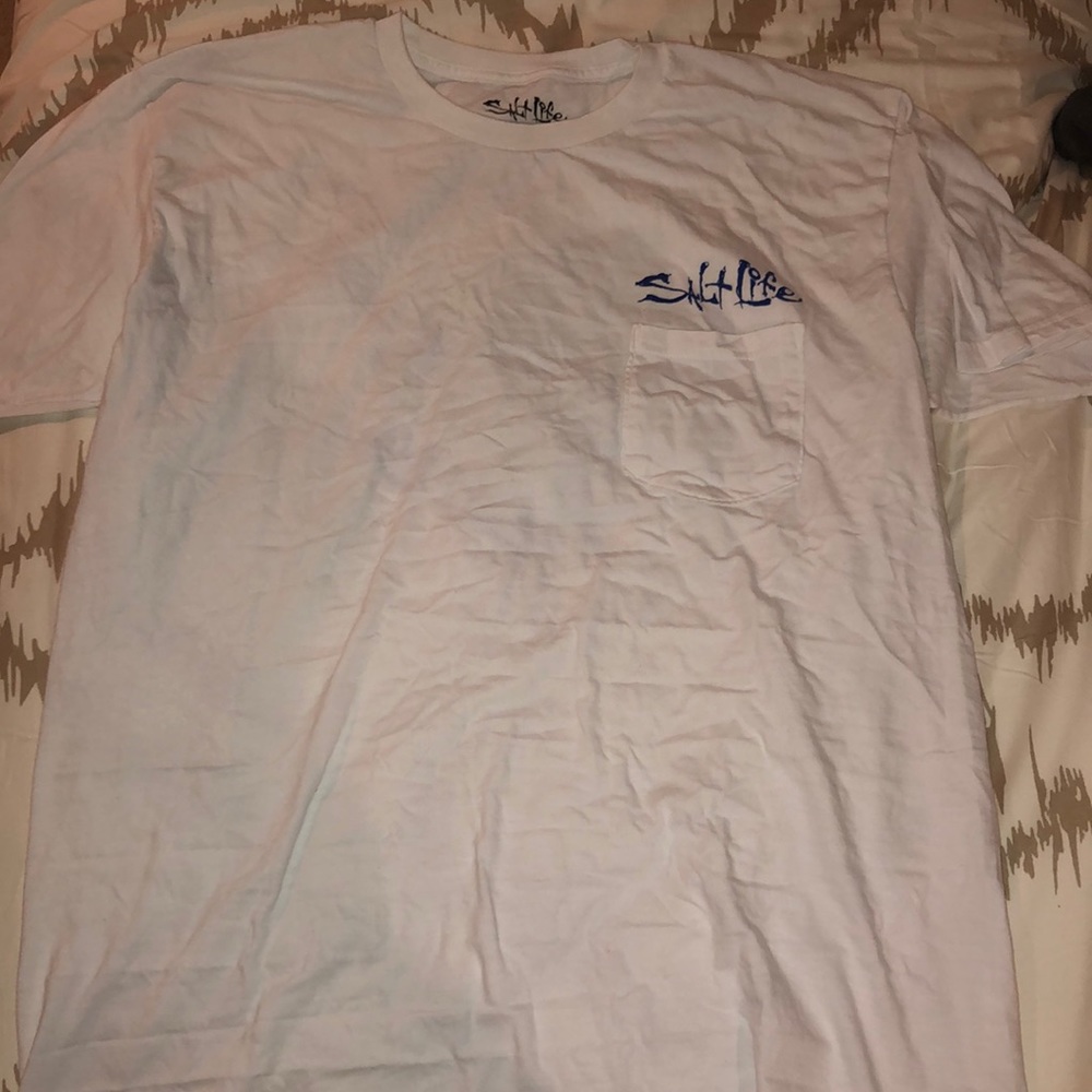 White Salt Life Shirt